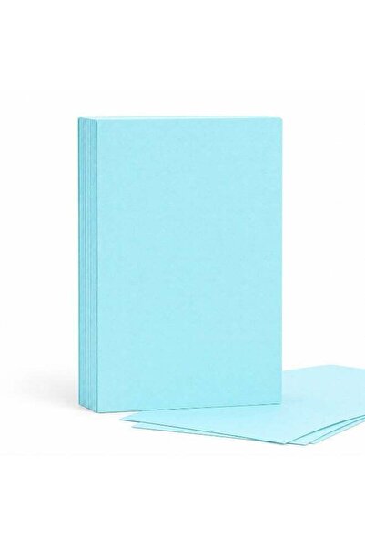 Generic Sky Blue Cardstock Paper 10x15 cm – 250 GSM Thick Craft Paper (50 She...
