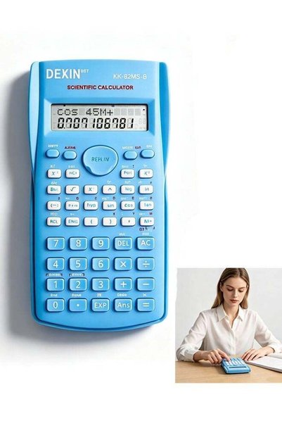 Generic Scientific Calculator, Multifunction Calculator, Exam, Bule