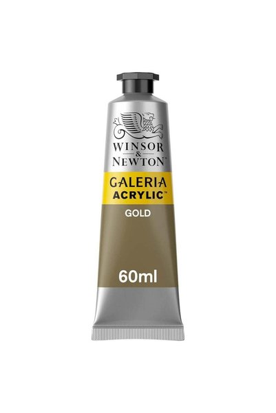 Generic Galeria Acrylic Colour Paint Tube 60ml Content Gold