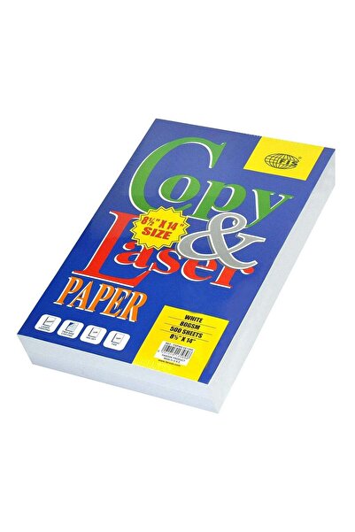 Generic FIS Copy & Laser Photocopy Paper, 500 Sheets, White, 80GSM, 8.5 x 14 ...