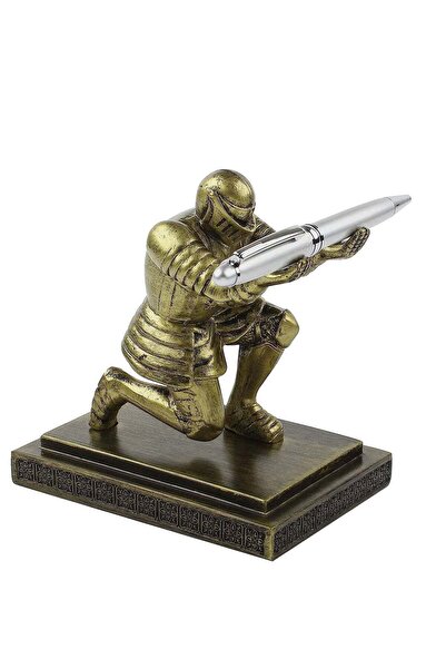 Generic Executive Knight Pen Holder Personalized Decoration Desk Accessory St...