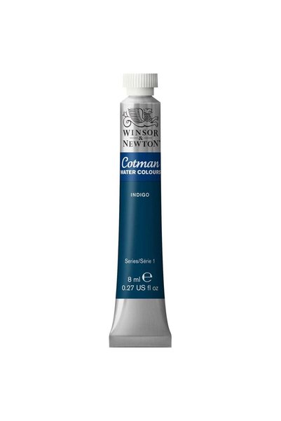 Generic Cotman Watercolour Paint Tube 8ml Content Indigo