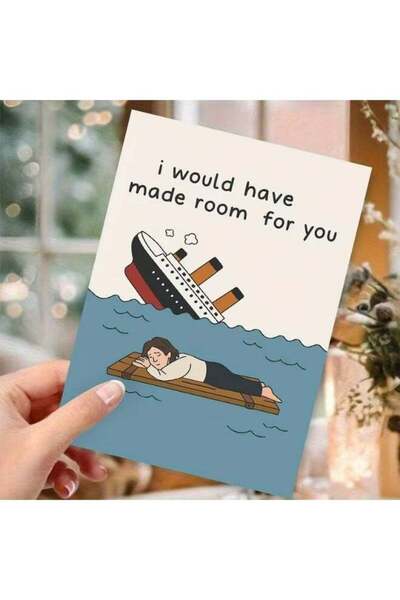 Generic Cute Valentine's Card 1pc "Titanic Funny" (Titanic)