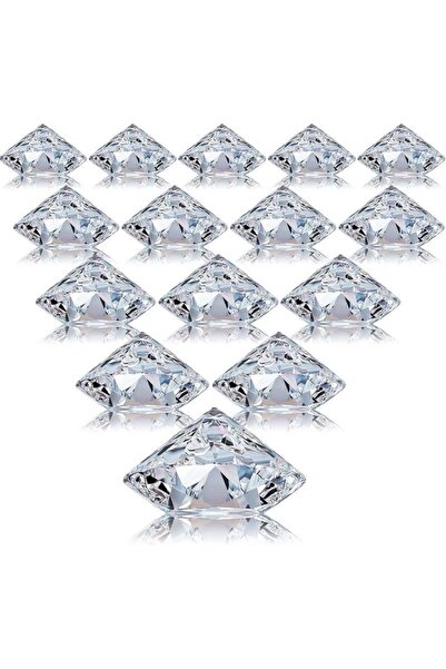 Generic 24 Pack Diamond Place Card Holders Stands, Acrylic Crystal Table Card...