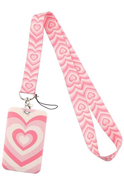 Generic Student ID Card Identification Card Holder Love Cute Badge Holder Wit...