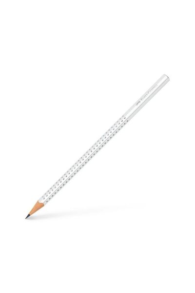 Faber Castell Μολύβι Γκριπ Σπάρκλ Λευκό