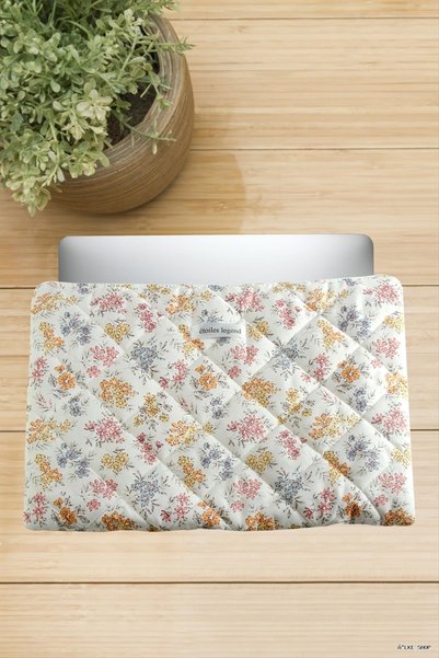 ZERO LAND Ilkestor Floral Patterned Labtop Computer Bag 13X14 (133543) Inch W...