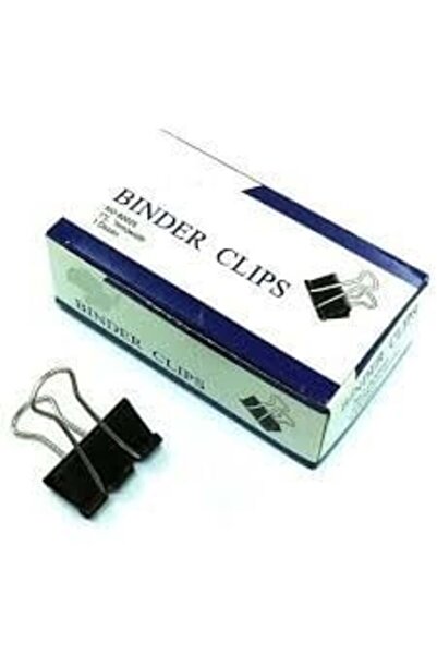 SAB Elsun - 19mm Paper Clips, Pack of 12 Pieces