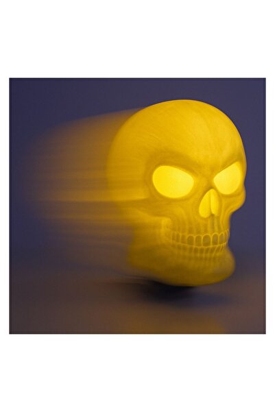 OEM Craniu Decorativ de Halloween cu Sunet Lumina & Miscare 11x11x19 cm - All...