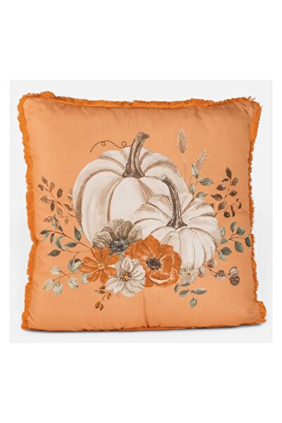 OEM Perna Decorativa de Toamna Portocalie Model Dovleci 45x45cm – accent deco...