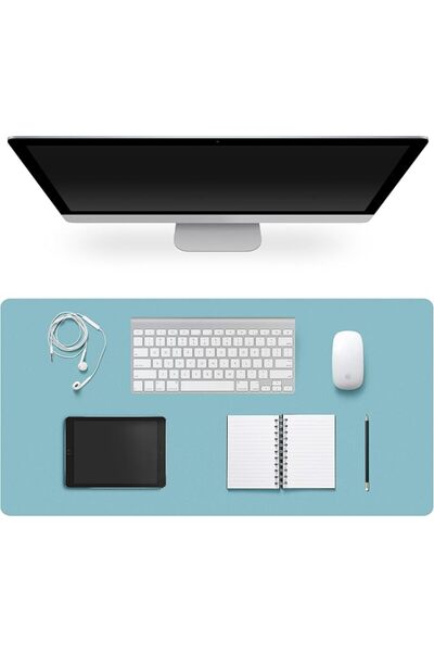 GENERAL Leather Desk Pad Protector,Non-Slip Desk Pad(Dark Gray, 31.5" x 15.7")