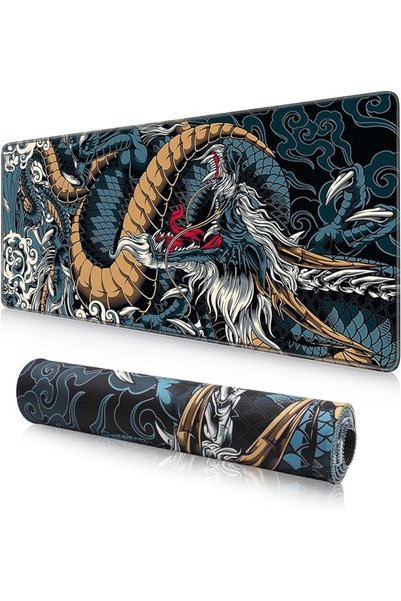 GENERAL Large Mouse Pad Extended Mouse Pad Non-Slip Rubber Base Gaming Mouse ...