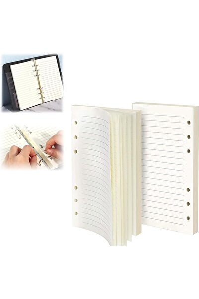 GENERAL Notebook Paper Refill, Filler Paper for 6-Hole Lined A6 Binder Journa...