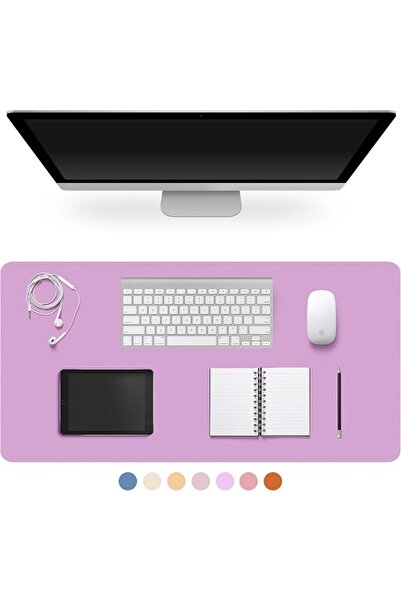 GENERAL Leather Desk Pad Protector,Non-Slip Desk Pad(Dark Gray, 31.5" x 15.7")