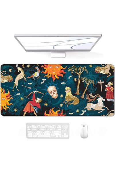 GENERAL Auhoahsil Large Mouse Pad, Full Desk XXL Extended Gaming Mouse Pad 35...