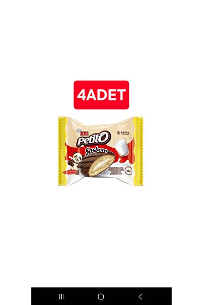 Eti petito sosbom 48g 4ADET