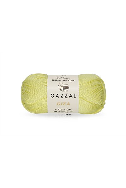 Gazzal Giza 100% Mercerized Cotton Knitting Yarn 50 Gr 125 m – 1 Piece-2459