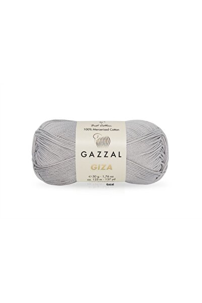 Gazzal Giza 100% Mercerized Cotton Knitting Yarn 50 Gr 125 m – 1 Piece-2456