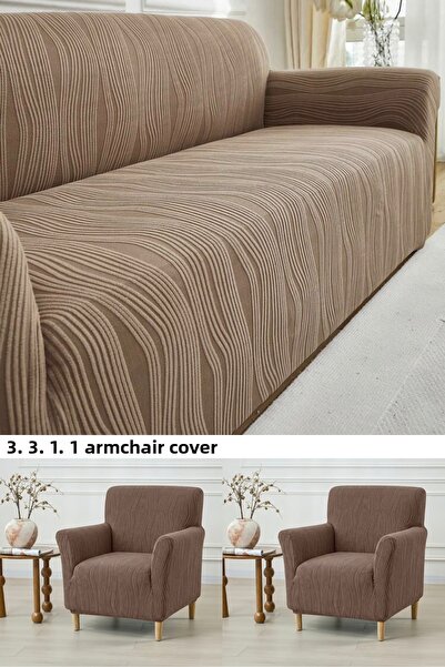 uzhanem 3 3 1 1 Stretch Elastic Flexible Washable Sofa Cover Set Sofa Cover