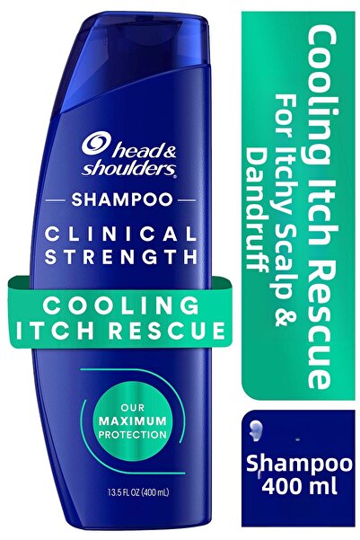 Head & Shoulders Clinical Strength Cooling Itch Rescue Stubborn Dandruff and ...