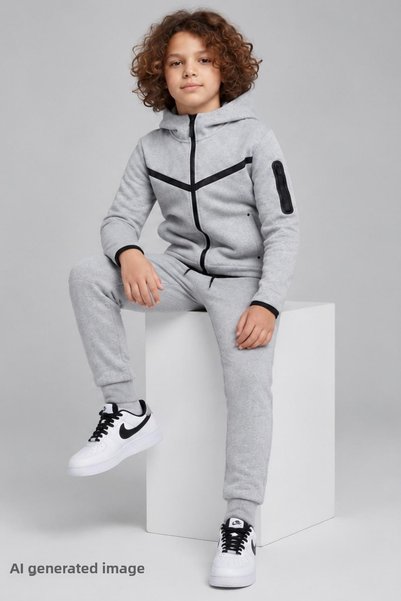 Zaziko Kids Boy's Double Face New Season Tracksuit Set Esf7040