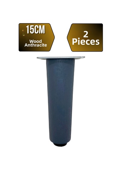 GOLDENWOODEN Picior de mobilier din lemn, reglabil, pentru masă și dulap (ANT...