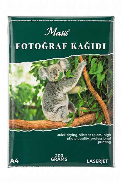 Masis Photo Paper Printing Paper A4 Size 200 Gr - 20 Pieces