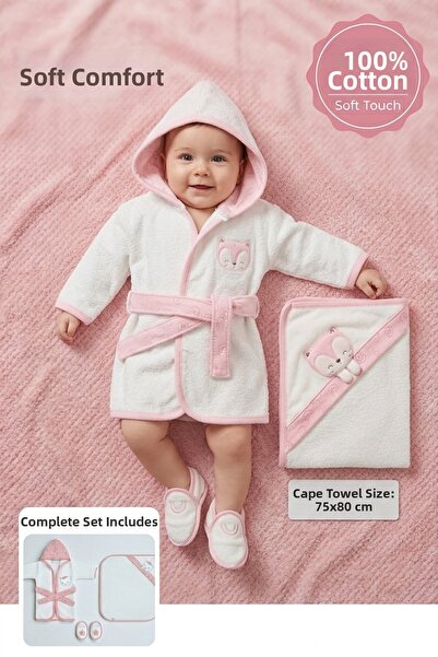 milay's life home collections 100% Organic Cotton 0-2 Years 4 Piece Baby Cute...