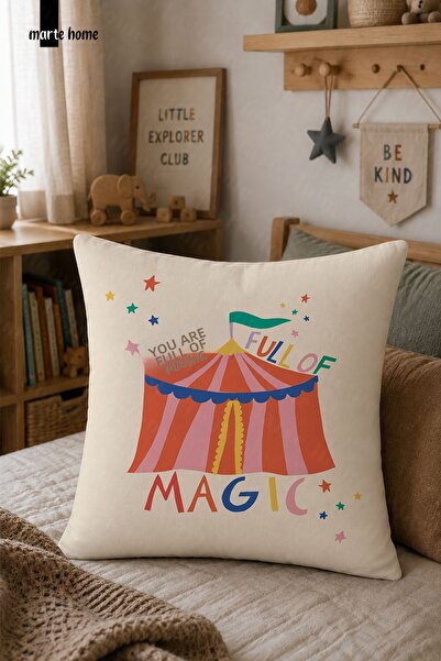 Marte Home ماجيك - غطاء مقعد أطفال ملون مطبوع رقميًا مقاس 43x43 سم