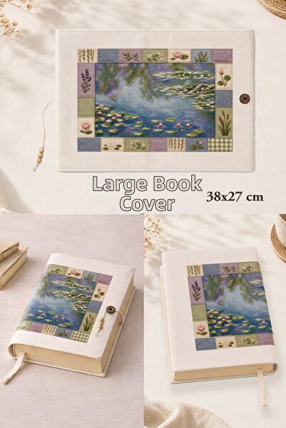 renkli izler atölyesi Large Size Book Cover 38X27 cm |   Patchwork Art Collec...
