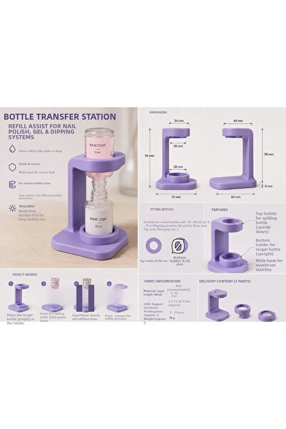 DU&ER Bottle-To-Bottle Liquid Transfer Apparatus – Bottle Transfer and Fillin...