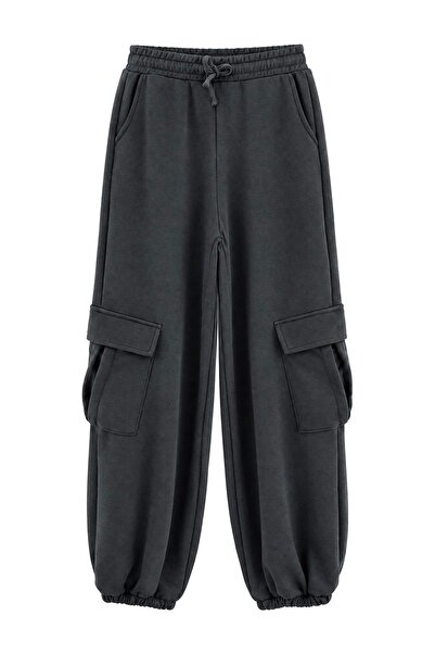 Trendyol Collection Anthracite Knitted Sweatpants Twoaw27Ea00026