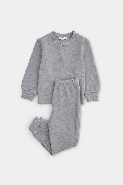 TRENDYOLKIDS Gray Boy's Pajama Set