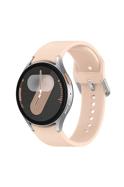 Choice Galaxy watch 7 40mm pink sand 07 Silicone Strap For Samsung Galaxy Wat...