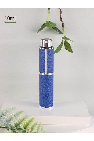 Choice Leather 10ml blue 10ml Rotary Leather Perfume Bottle, Empty Refillable...