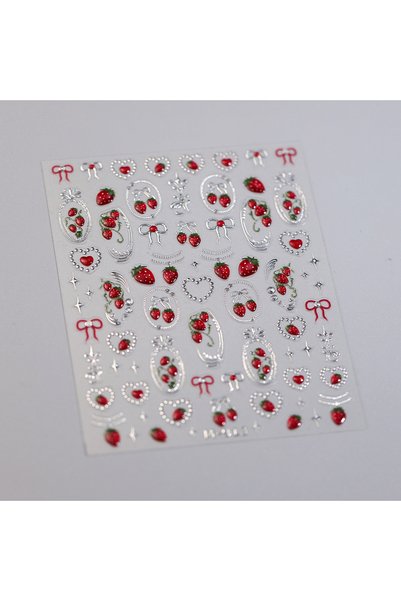 Choice 1pcs Fresh Sweet Fruits Strawberry Cherry Bowknot Love Heart Lemon 5D ...