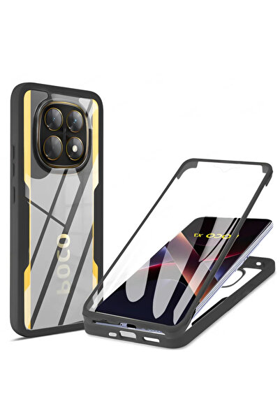 Choice Poco x7 pro Black 360 Full Cover Case For Mi Poco X7 X6 X5 Pro X3 NFC ...