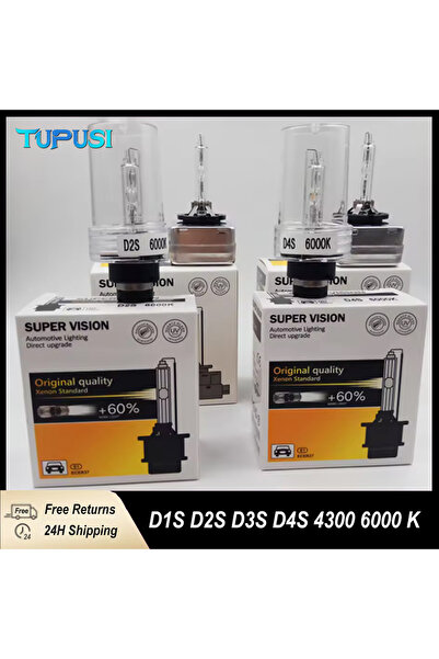 Choice3 6000K D3S 2 قطعة مصابيح زينون HID D1S D2S D3S D4S للمصابيح الأمامية 4...