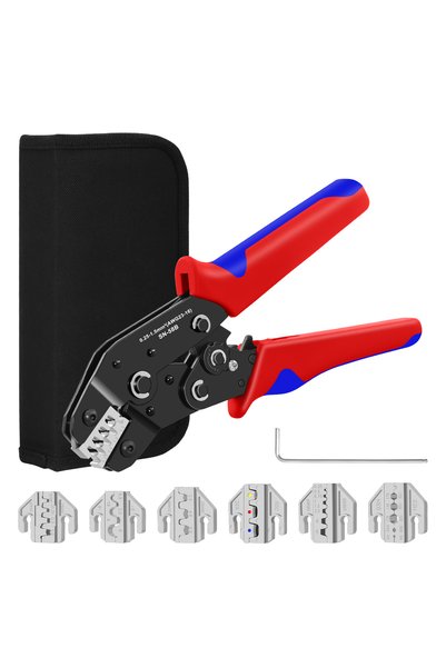 Choice SN-58B 6Jaws Kit SN-58B 6Jaws Crimping Tool Kit For Dupont JST MOLEX T...