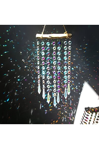 Choice Stick wind chime 1pc Glass Suncatcher Hanging Crystal Wind Chime with ...