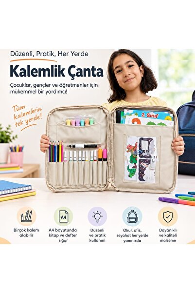 Next Craft Θήκη για στυλό χαρτοφύλακα για δραστηριότητες ζωγραφικής τσάντας γ...