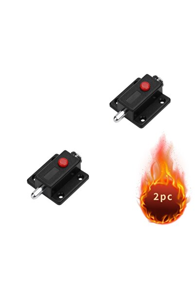 Choice black 2pcs Door Bolts Latch Lock for Door Window Cabinet Box Cupboard ...