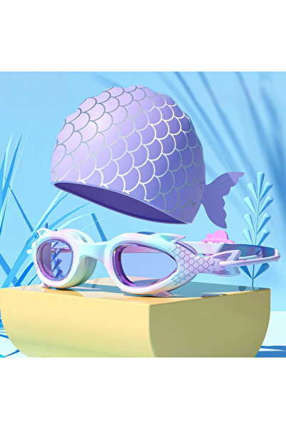 Choice B Children's Swimming Goggles; Waterproof and Anti-Fog Silicone Swimmi...