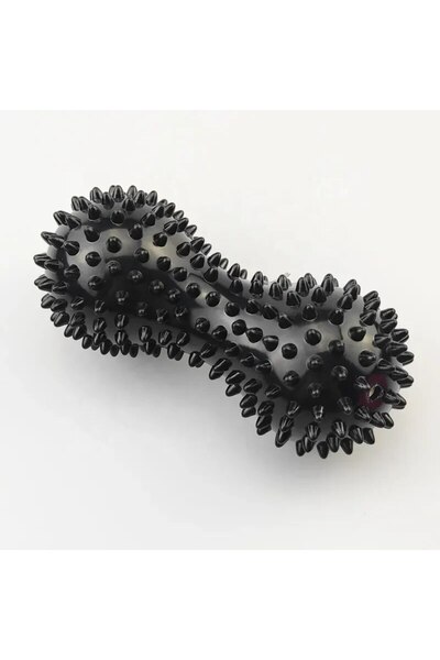 Choice Black 1Pc Peanut Massage Ball Colorful PVC Spiky Massage Ball Muscle P...