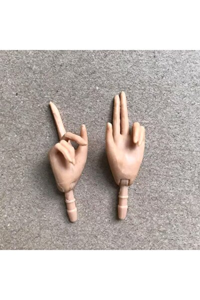 Choice HU A MENGF Doll Hands Feet 1/6 Doll Parts Beige Latin Dark Brown Doll ...