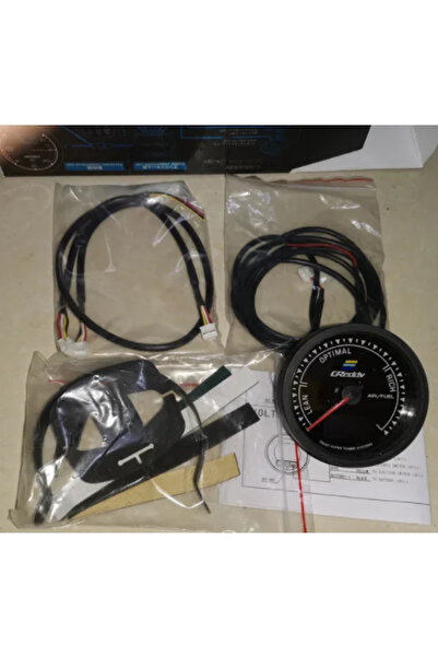 Choice1 Air Fuel ratio 62mm GReddi LCD Digital Display Car Gauge Oil Pressure...