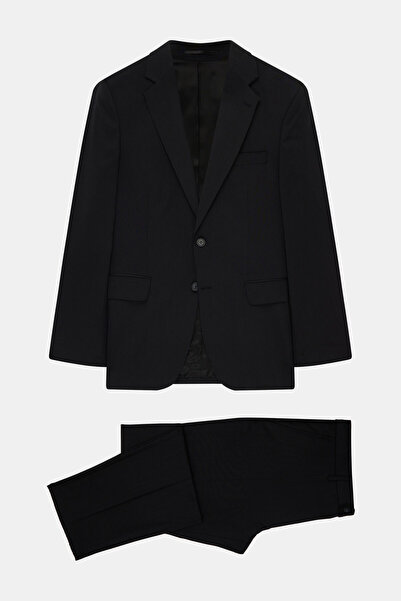 W Collection 6 DROP SİYAH %100 YÜN TAKIM ELBİSE