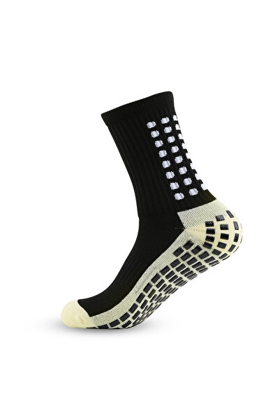 Choice black Anti-slip Soccer Women Men Outdoor Sport Grip Football Yoga Socks