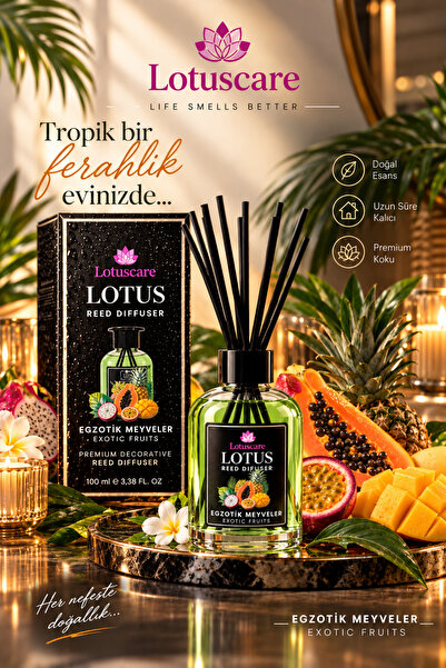 Sarıoğlu DTM Egzotik bambu çubuklu oda kokusu 100ML