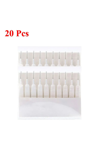 Choice6 20 Pcs Bathroom Shower Head Cleaning Brush Washing Anti-clogging Smal...